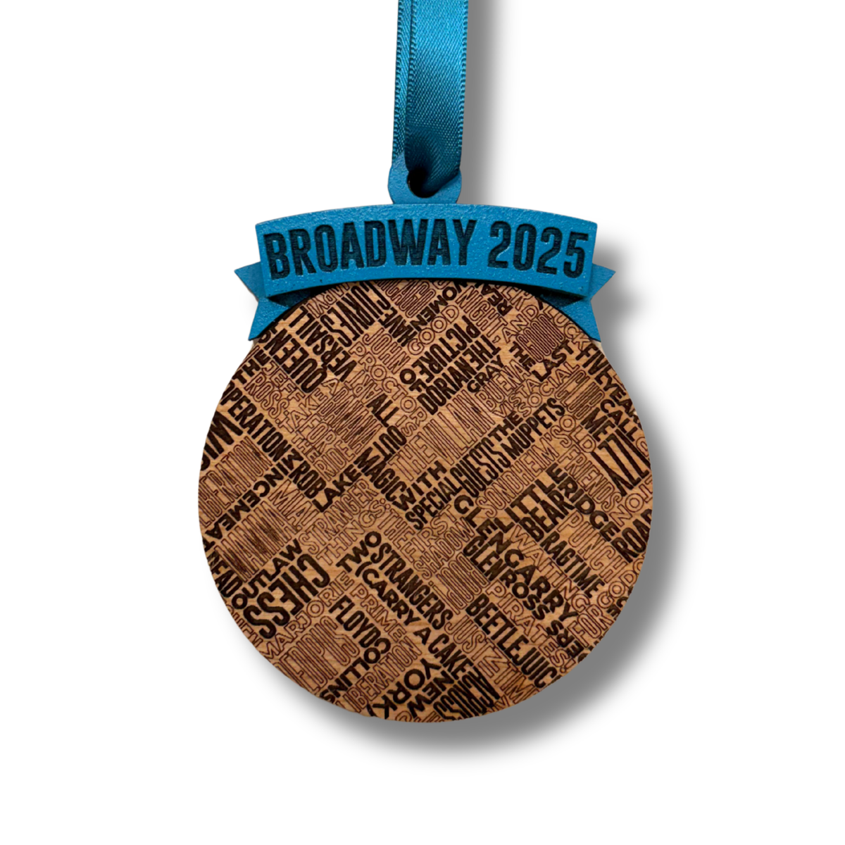 Broadway 2025 Engraved Ornament (2025 Collection)