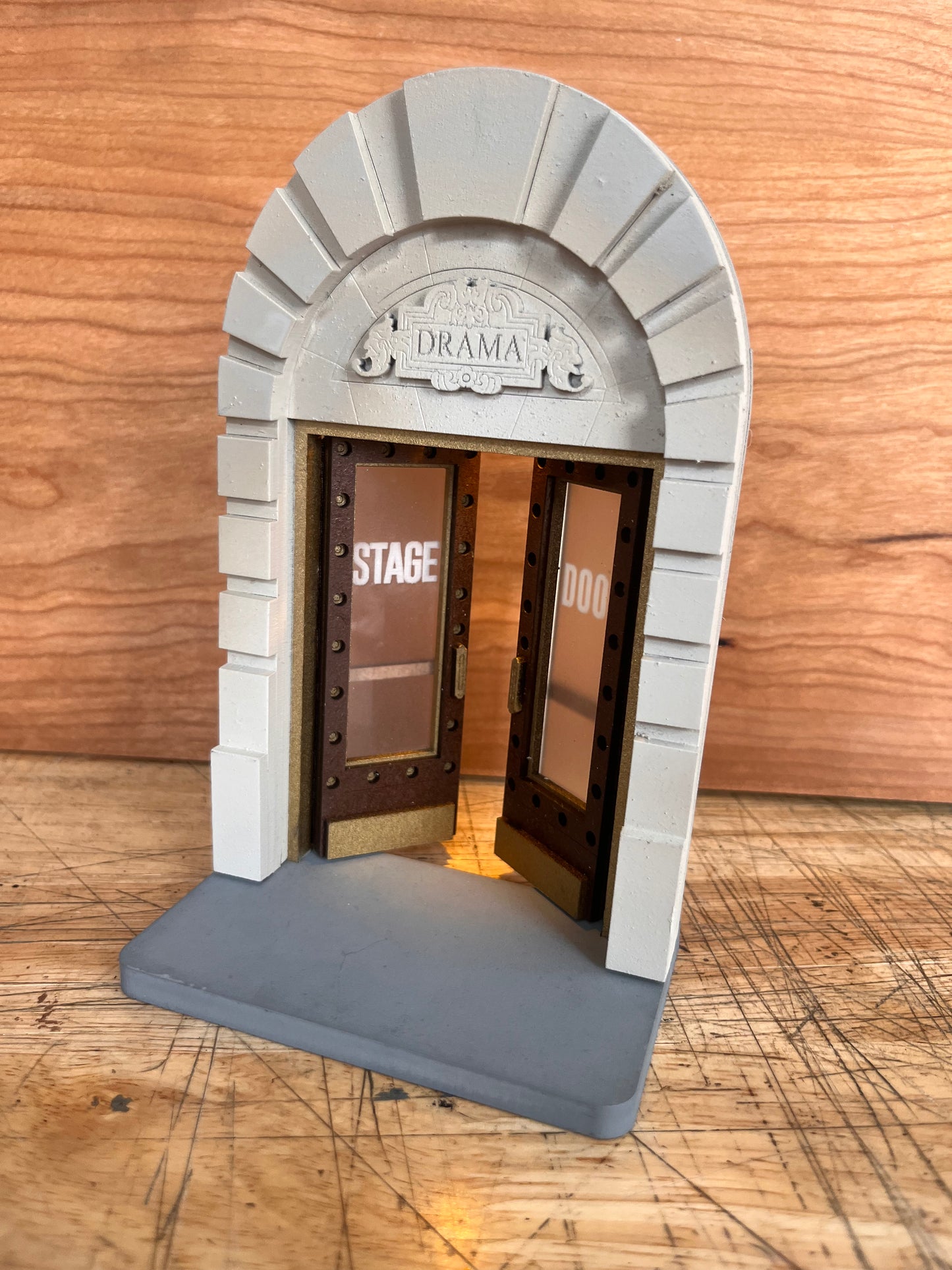 Lyric Theatre Stage Door Shelf Art