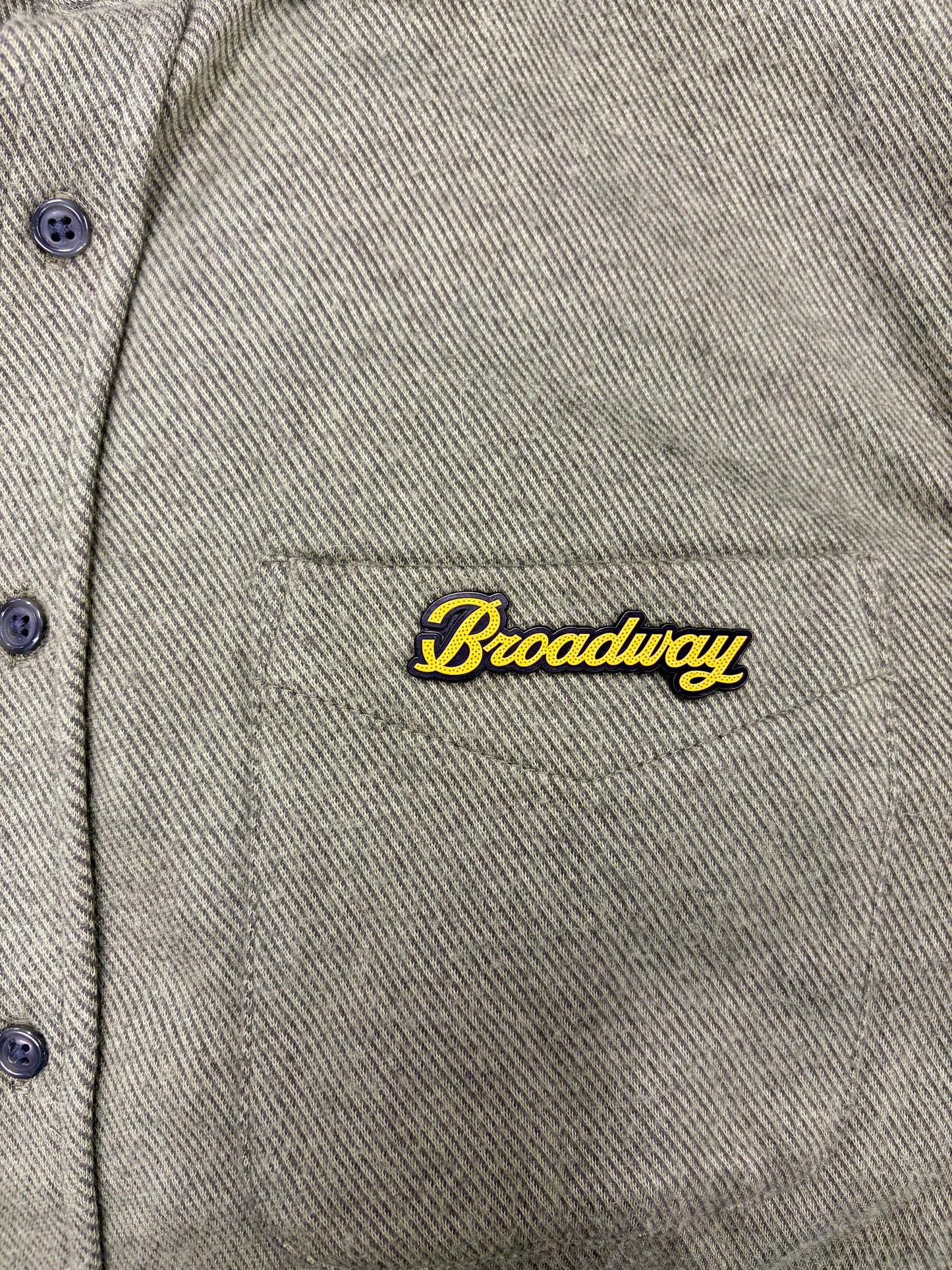 Bygone Broadway Theatre Marquee Enamel Pin