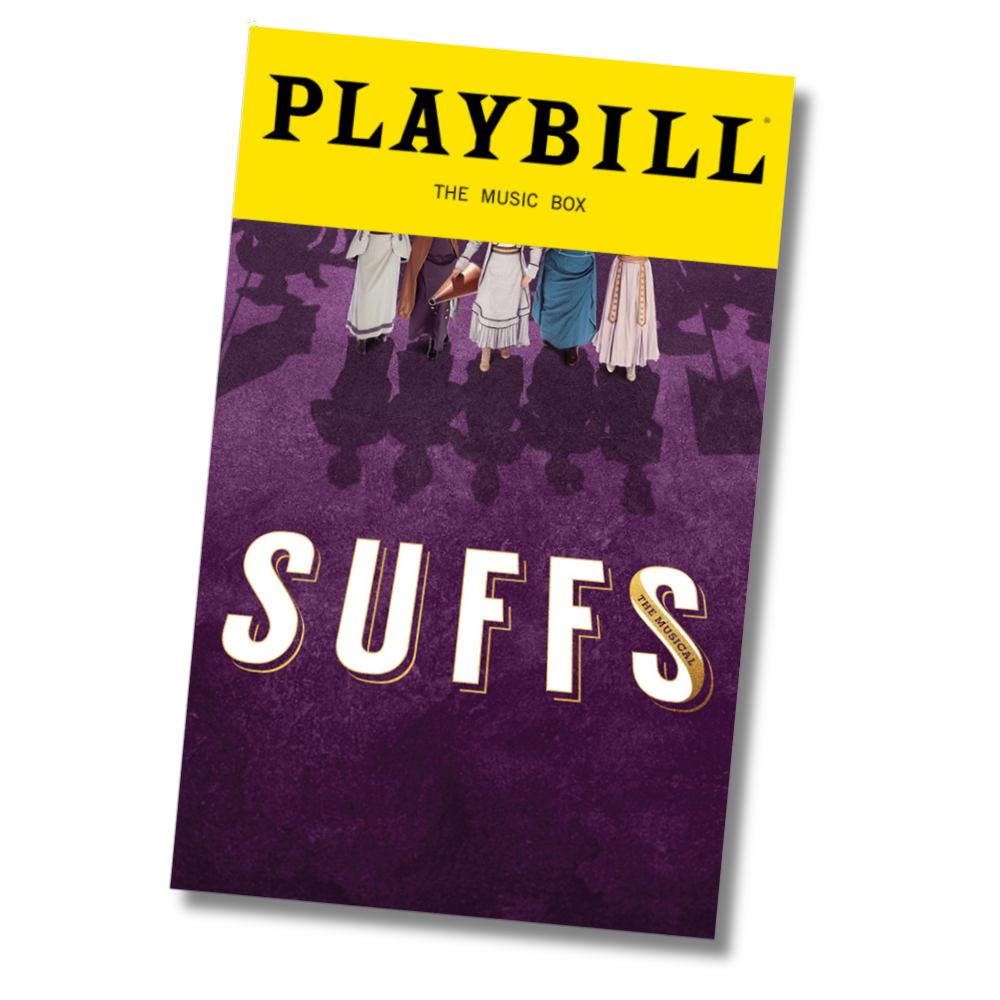 Suffs Playbill Sticker