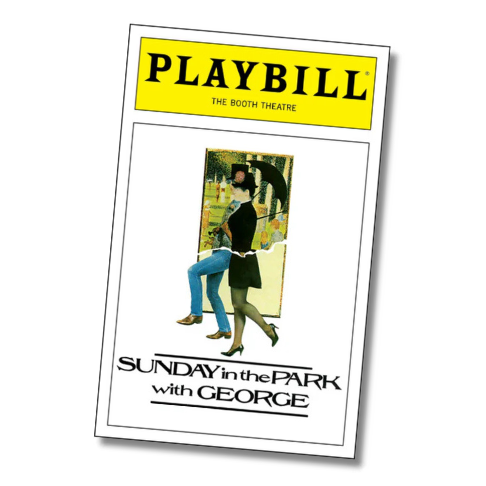 Sunday In The Park With George Playbill Sticker