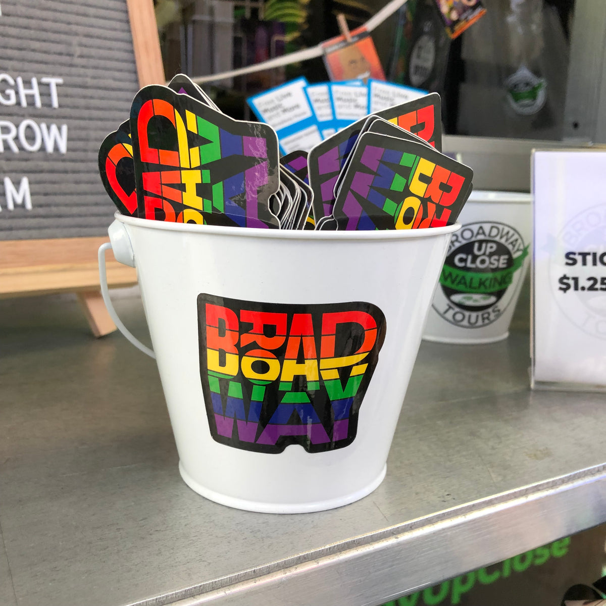 Broadway Pride Sticker
