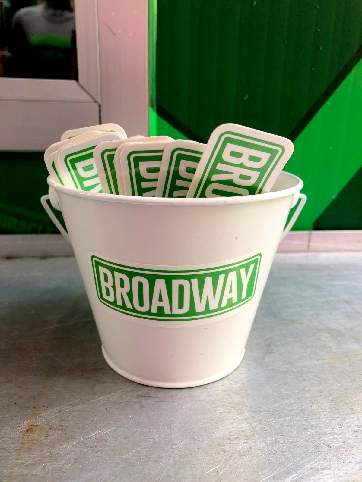 Broadway Street Sign Sticker