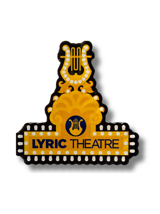 Lyric Marquee Acrylic Magnet