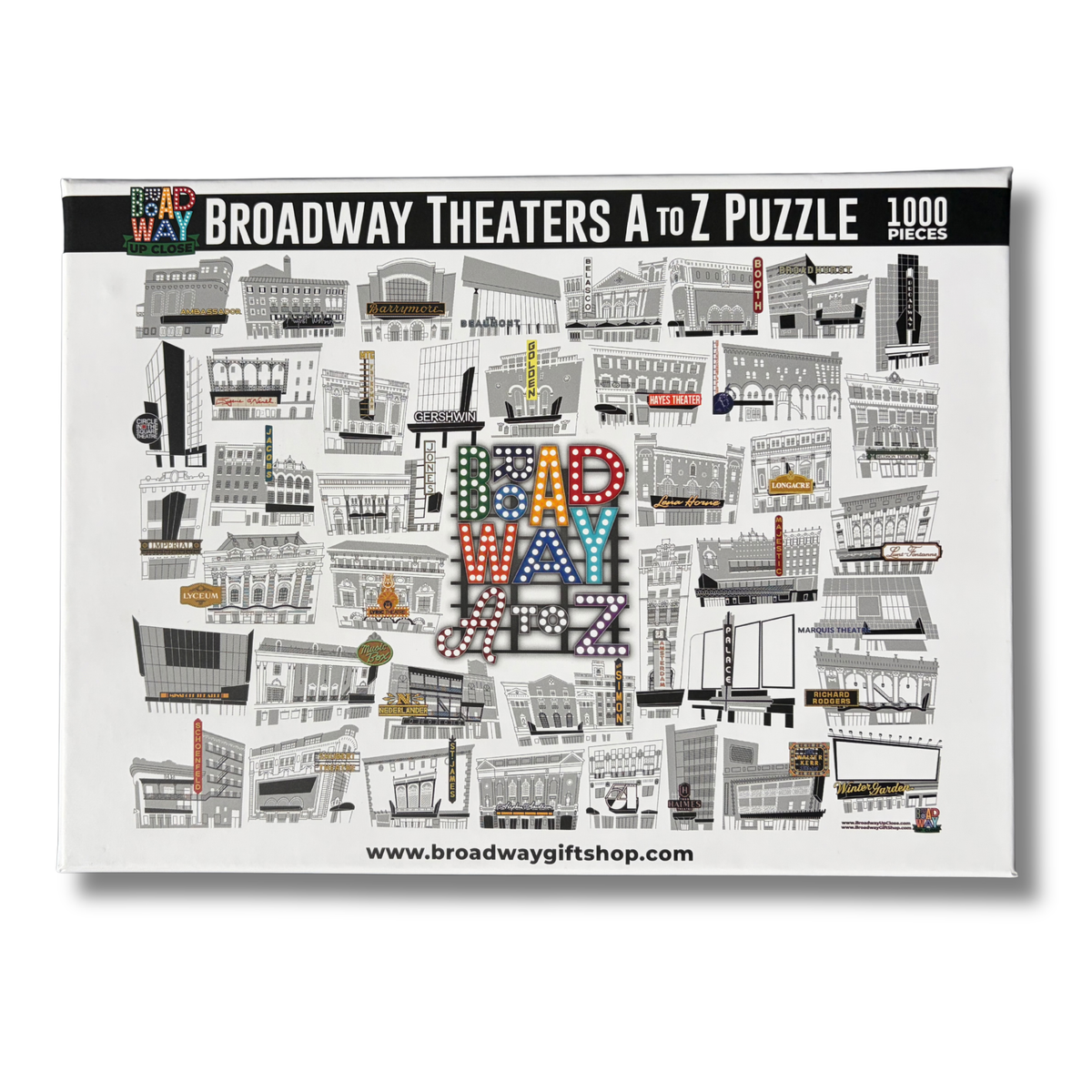 Broadway Theaters A to Z Puzzle