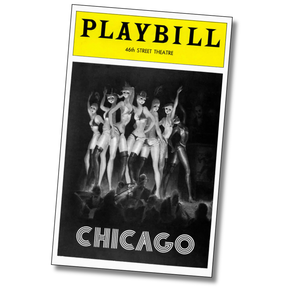 Chicago Playbill Sticker