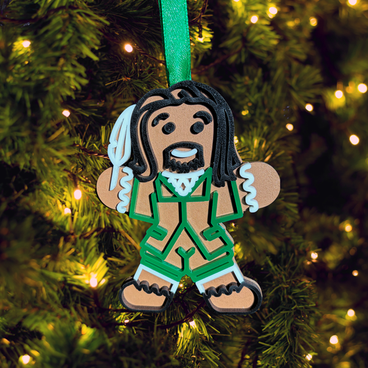 Gingerbread Founding Father Ornament (2025 Collection)