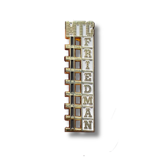 Samuel J. Friedman Marquee Enamel Pin