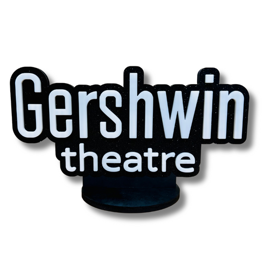 Gershwin Marquee Shelf Art
