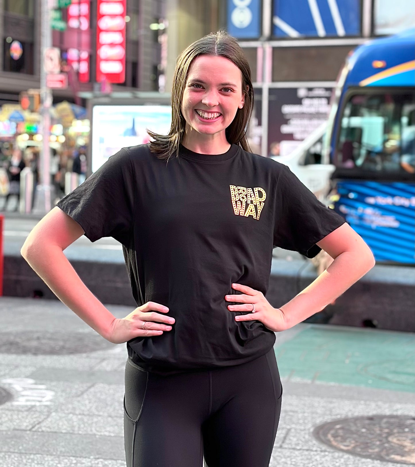 Golden Broadway Marquees T-Shirt