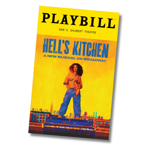 Hell's Kitchen Playbill Sticker