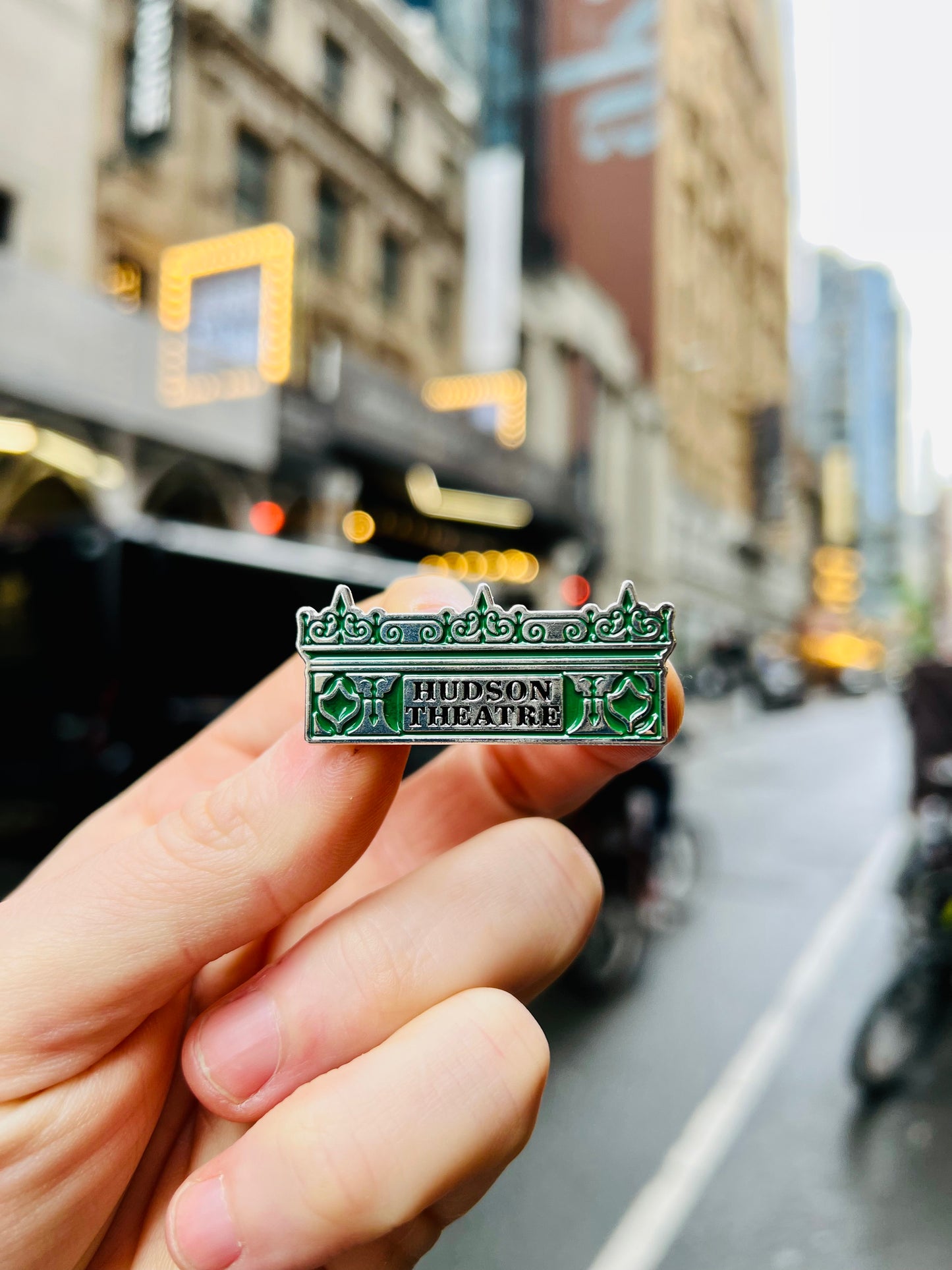 Hudson Marquee Enamel Pin