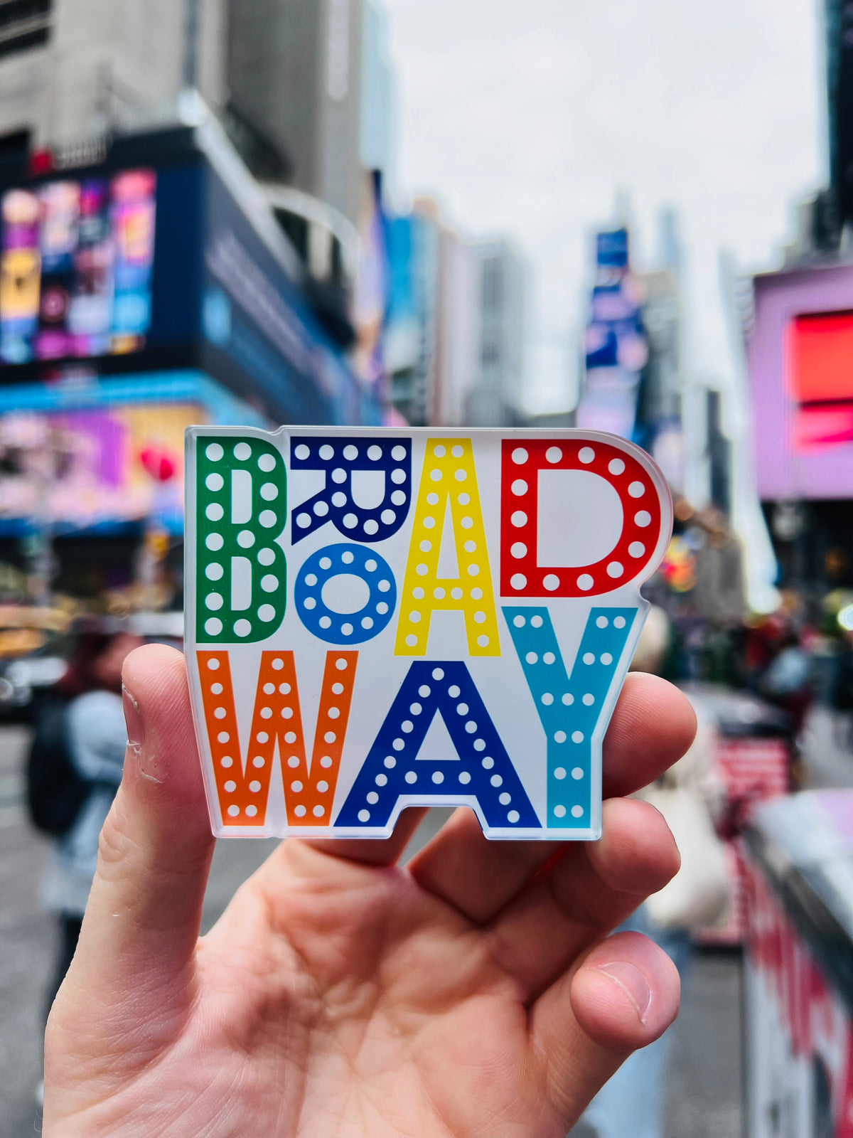 Broadway Acrylic Magnet