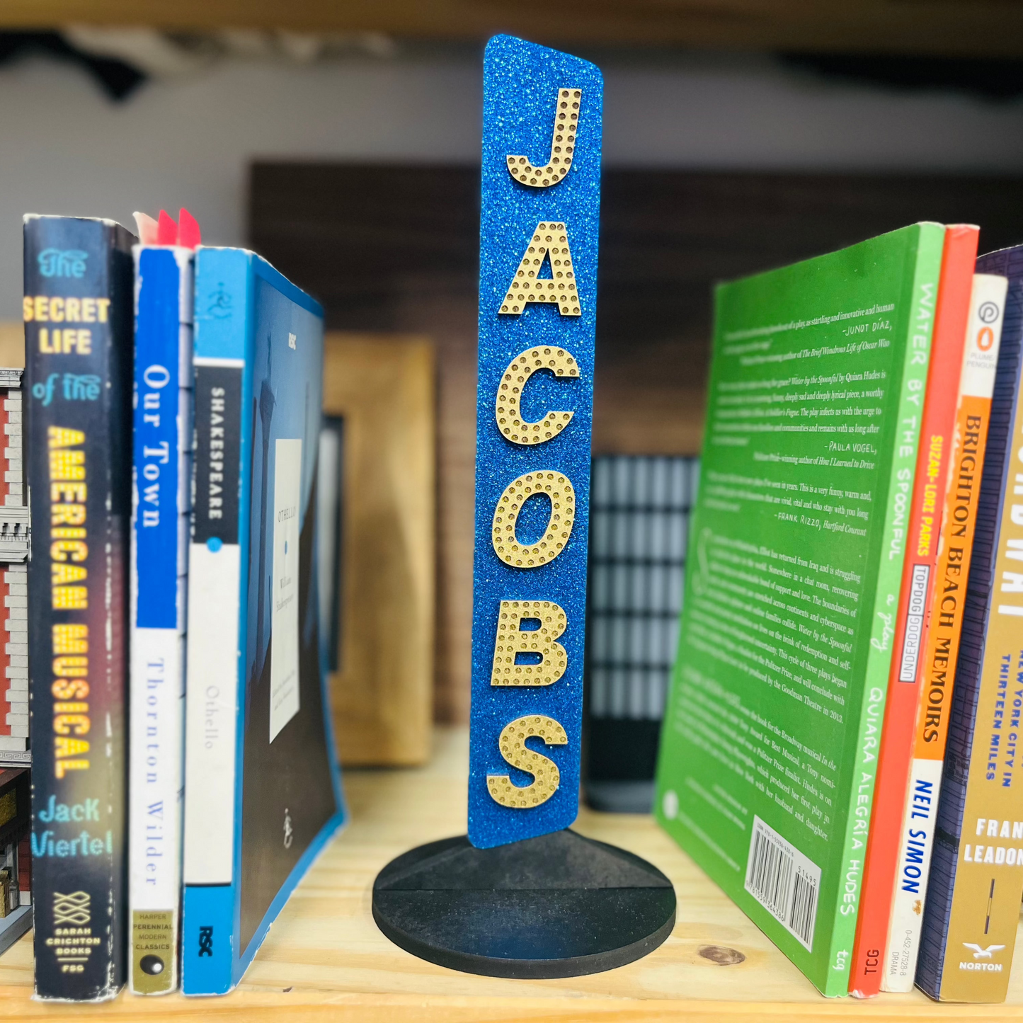 Bernard B. Jacobs Marquee Shelf Art