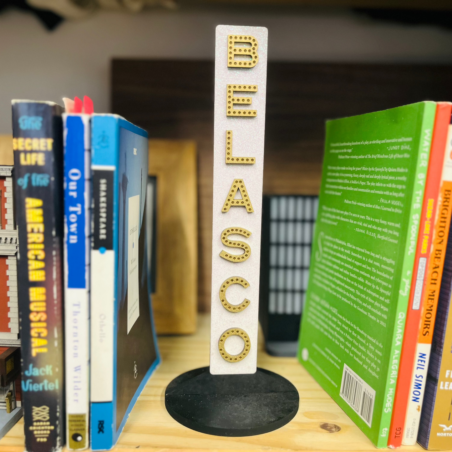 Belasco Marquee Shelf Art