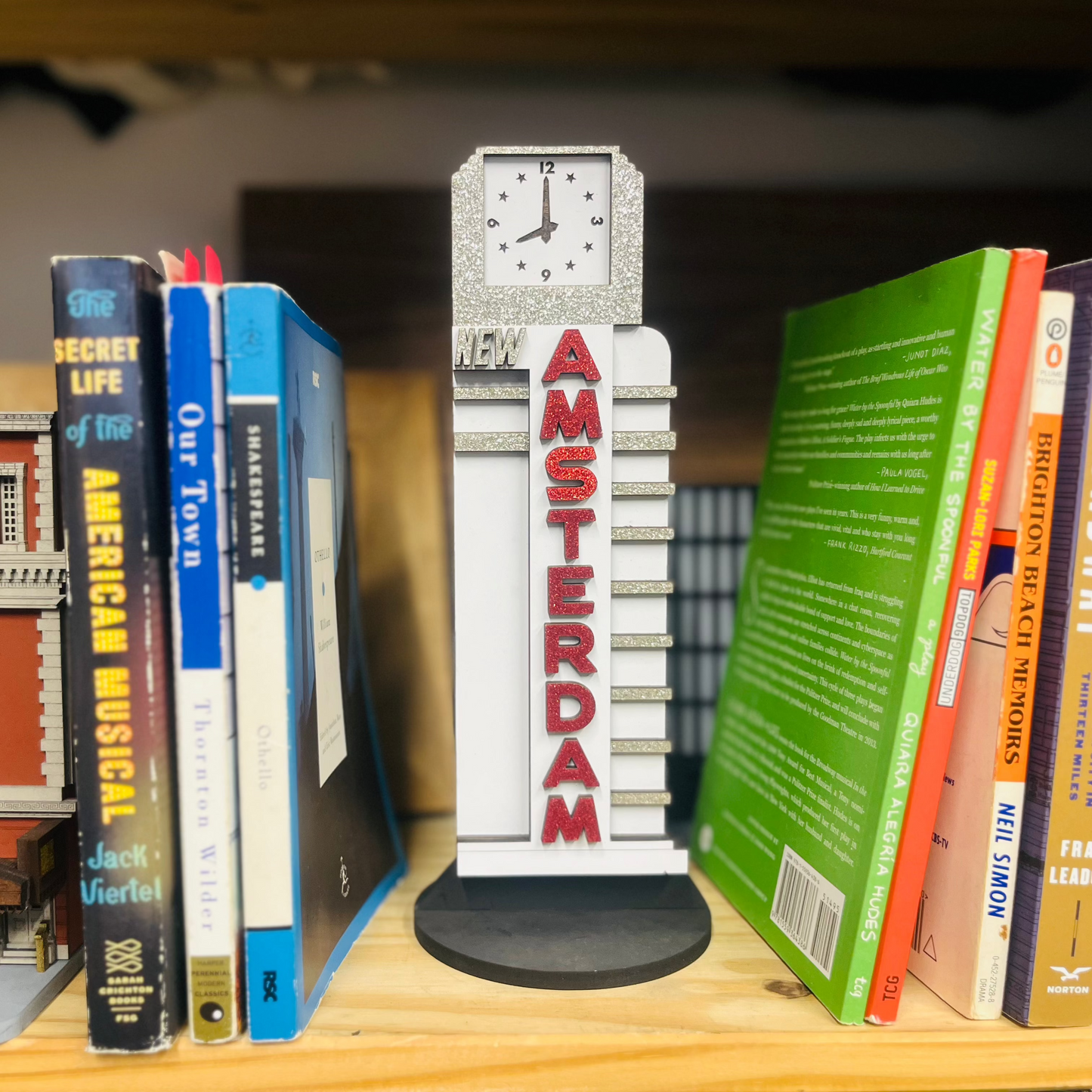 New Amsterdam Marquee Shelf Art