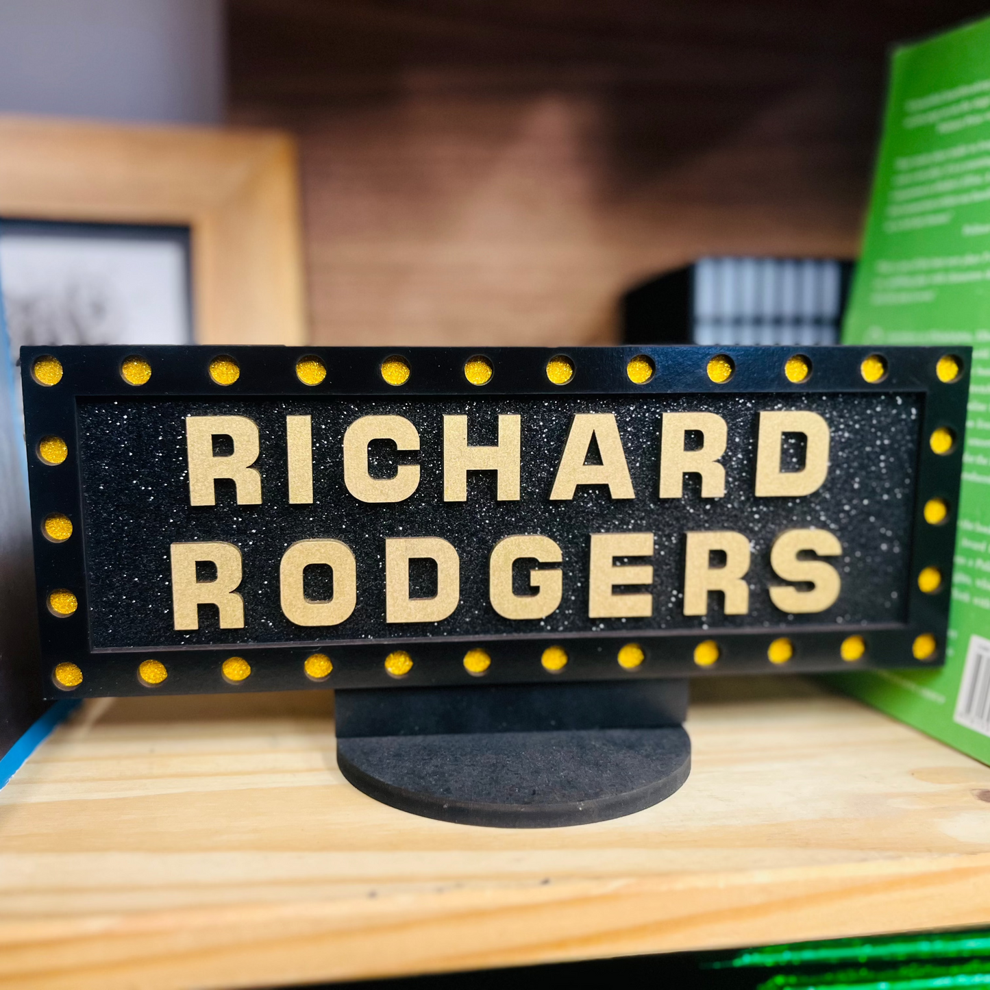 Richard Rodgers Marquee Shelf Art