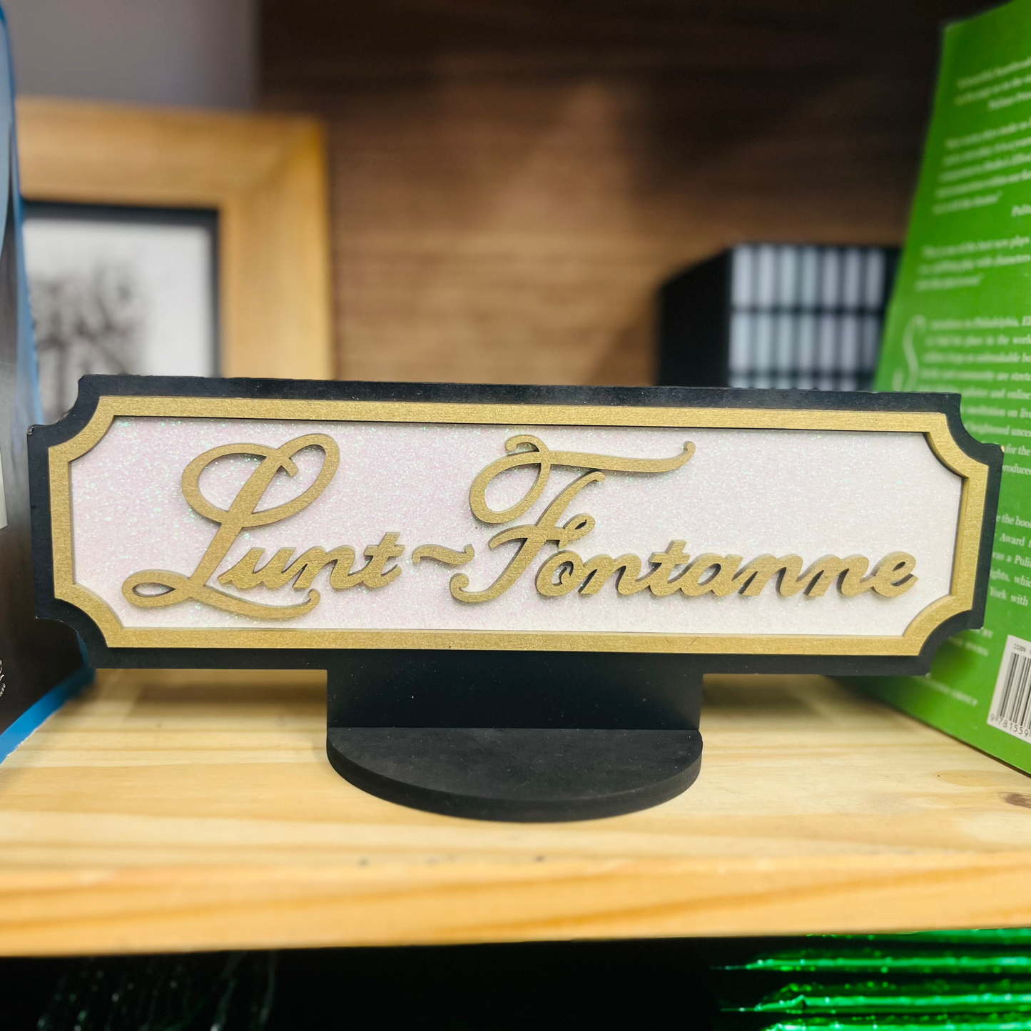Lunt-Fontanne Marquee Shelf Art