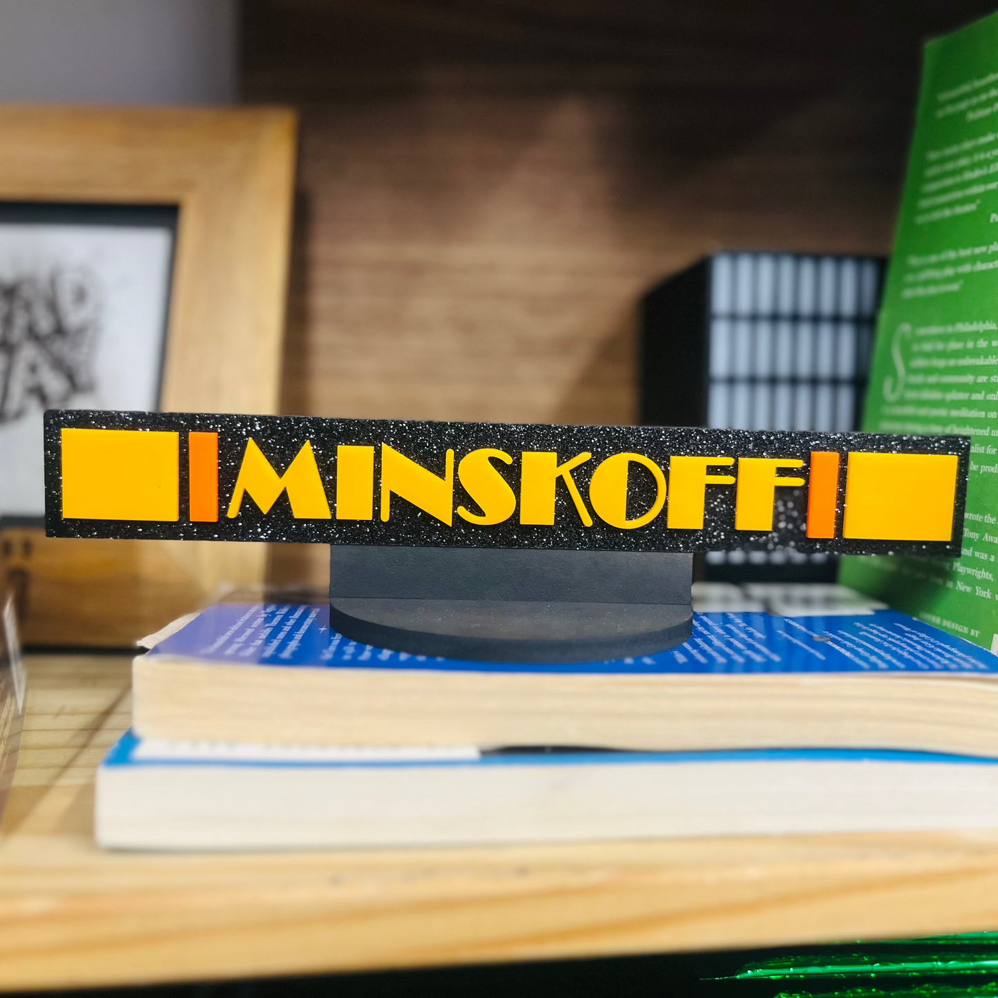 Minskoff Marquee Shelf Art