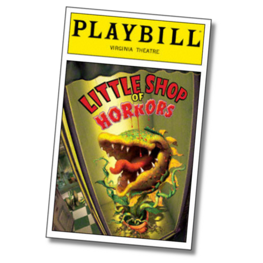 Little Shop Of Horrors Playbill Sticker