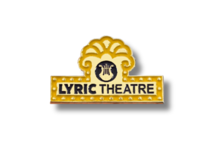 Lyric Marquee Enamel Pin