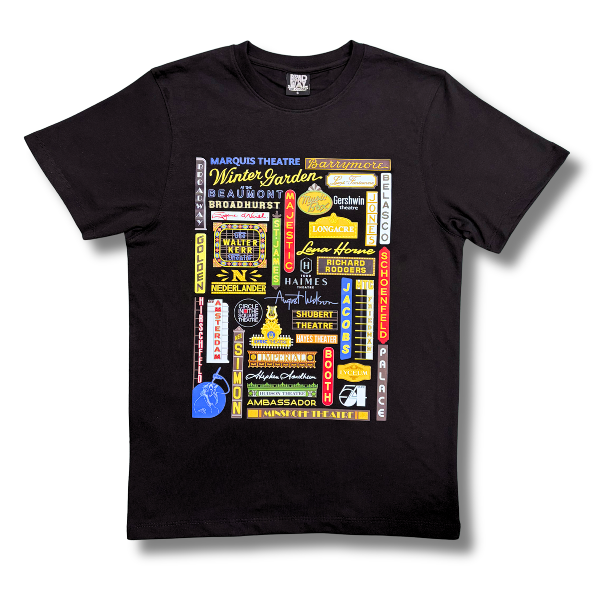 Colorful Broadway Marquees T-Shirt
