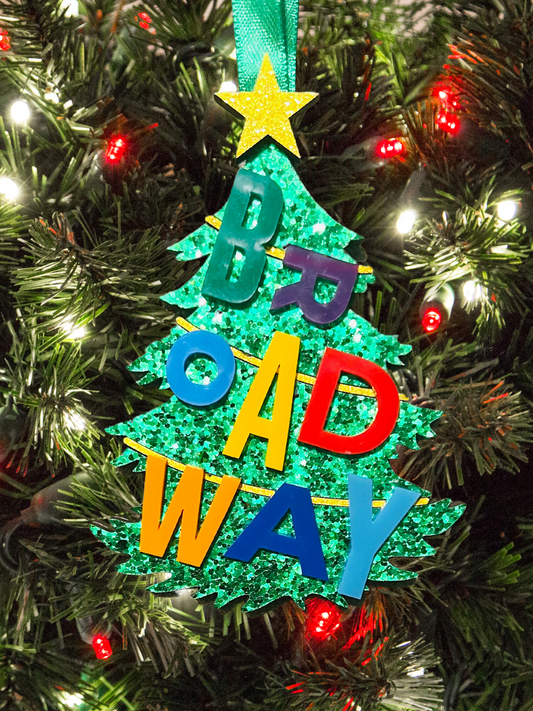 Christmas Tree Broadway Ornament