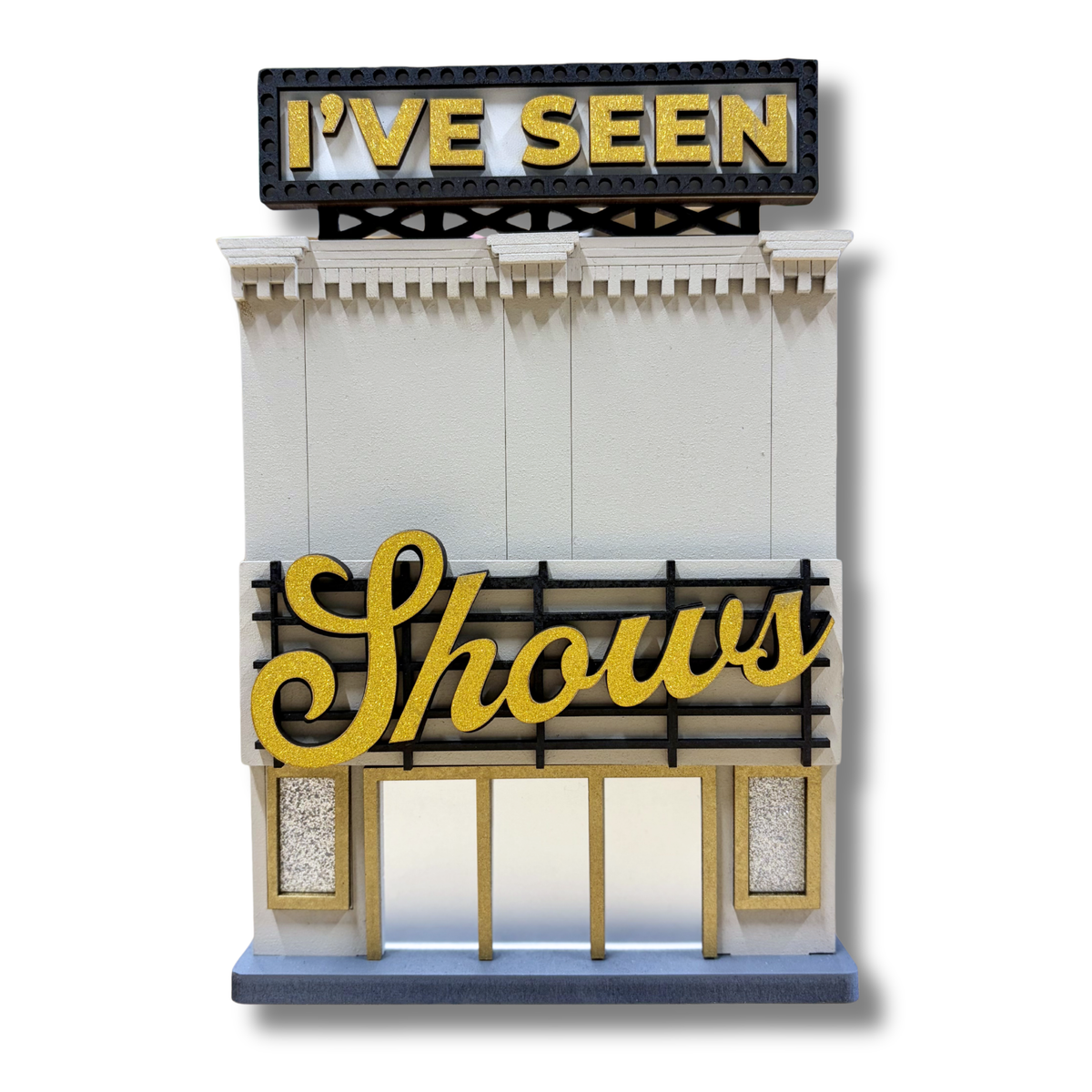 Shows I've Seen Theater Shelf Art
