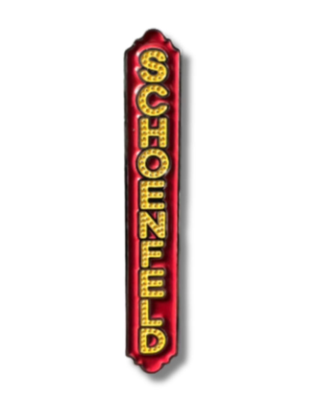 Gerald Schoenfeld Marquee Enamel Pin