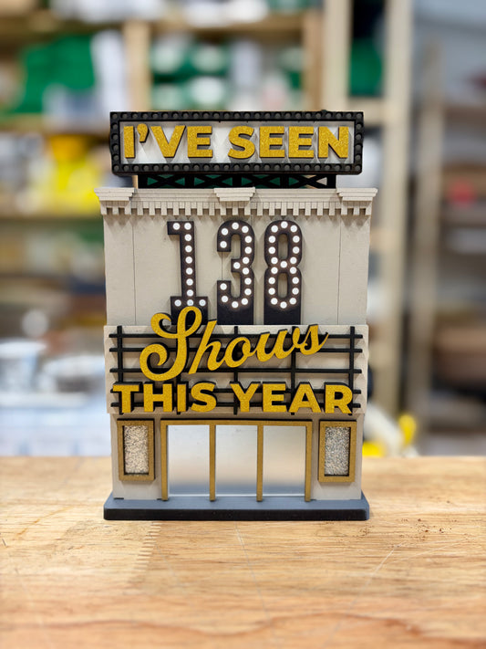 Shows I've Seen This Year Theater Shelf Art