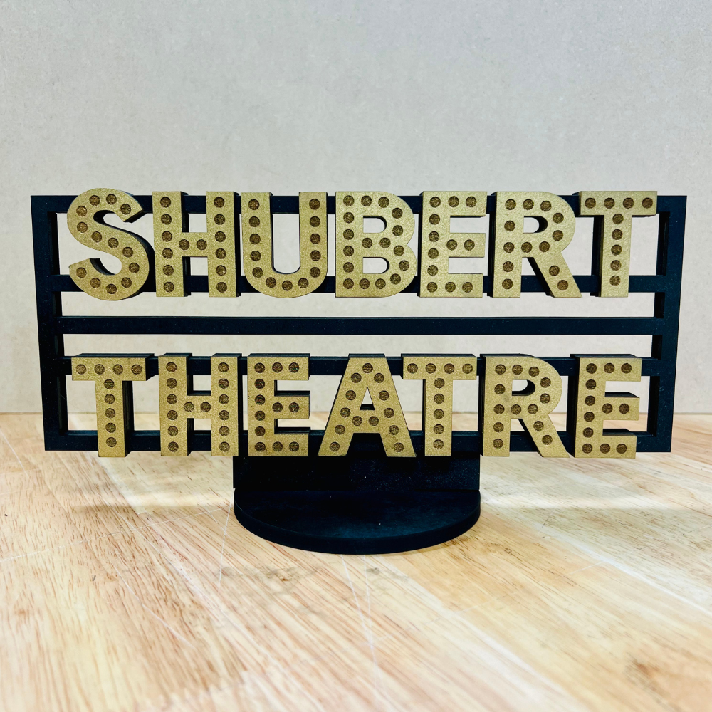 Shubert Marquee Shelf Art