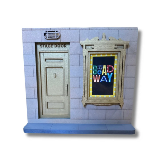 Stage Door Shelf Art
