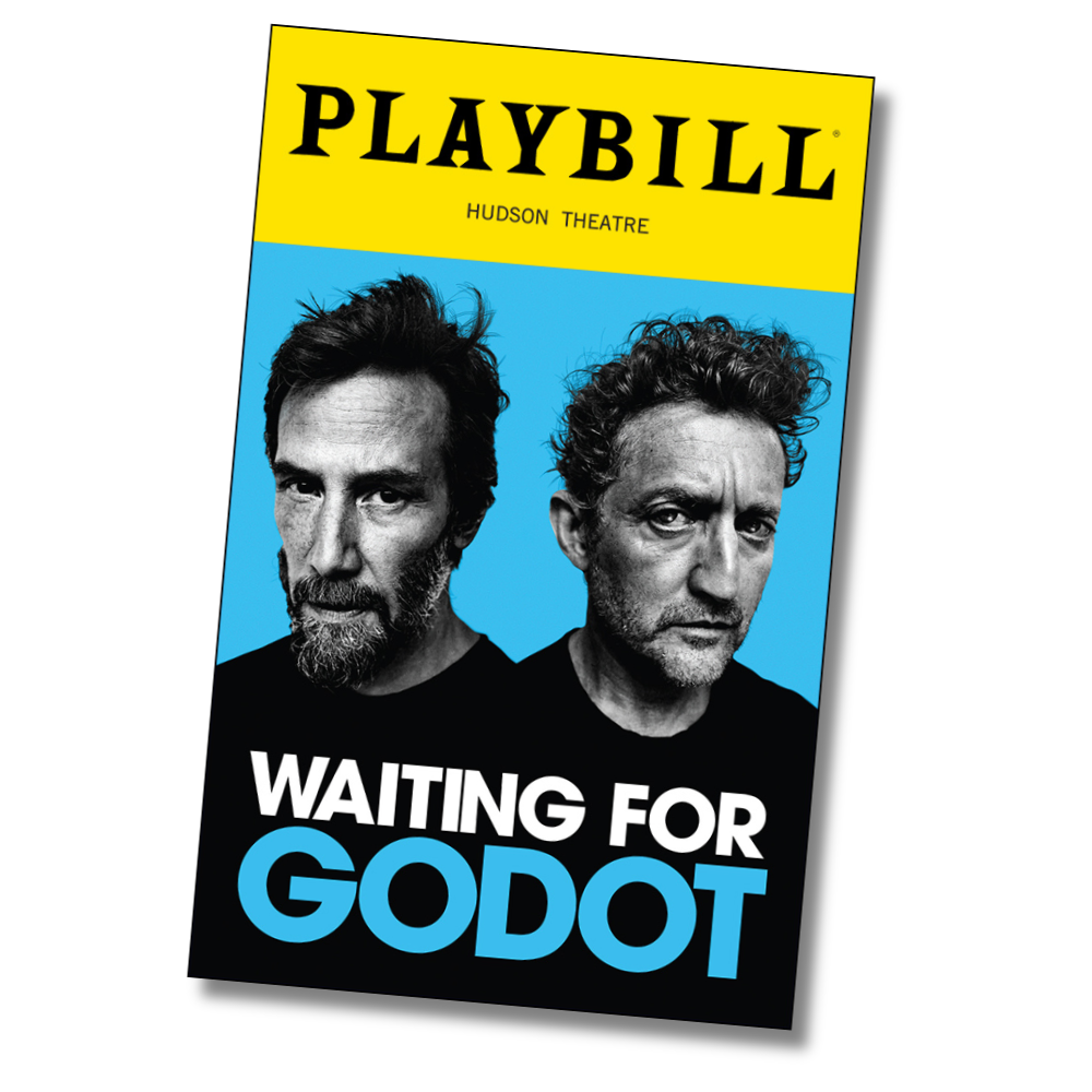 Waiting for Godot Playbill Sticker