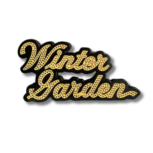 Winter Garden Marquee Enamel Pin