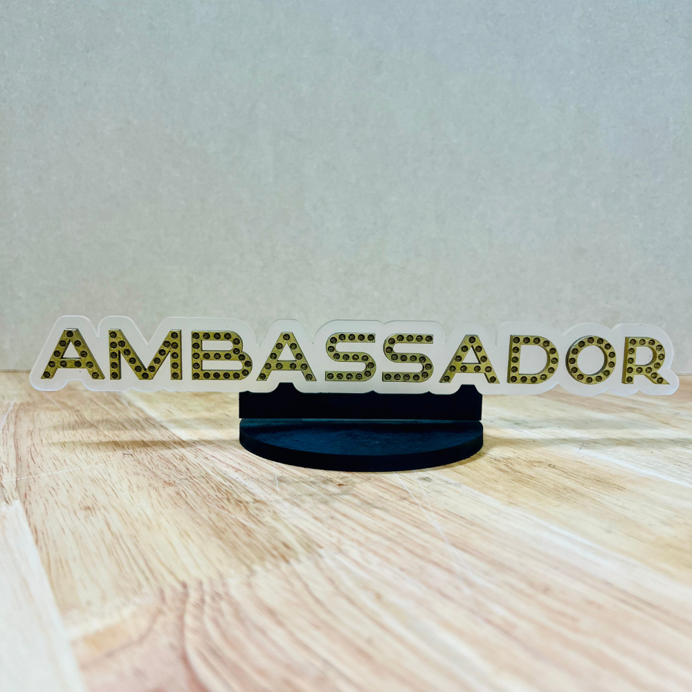 Ambassador Marquee Shelf Art