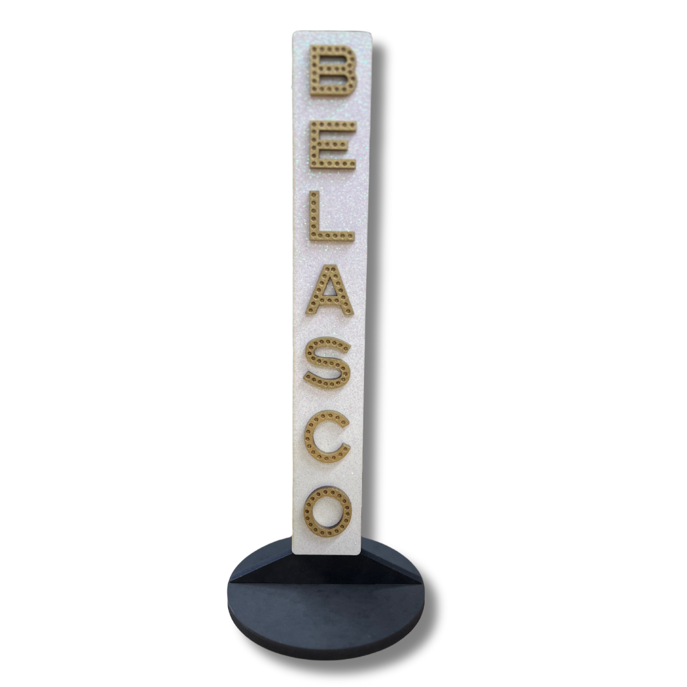 Belasco Marquee Shelf Art