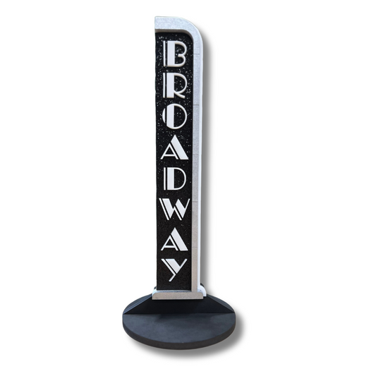 Broadway Theatre Marquee Shelf Art