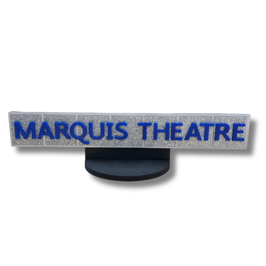 Marquis Marquee Shelf Art