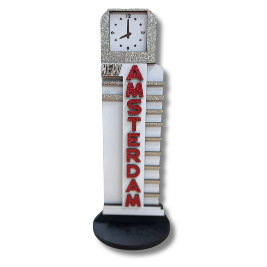 New Amsterdam Marquee Shelf Art