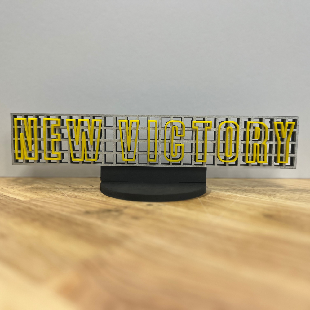 New Victory Marquee Shelf Art