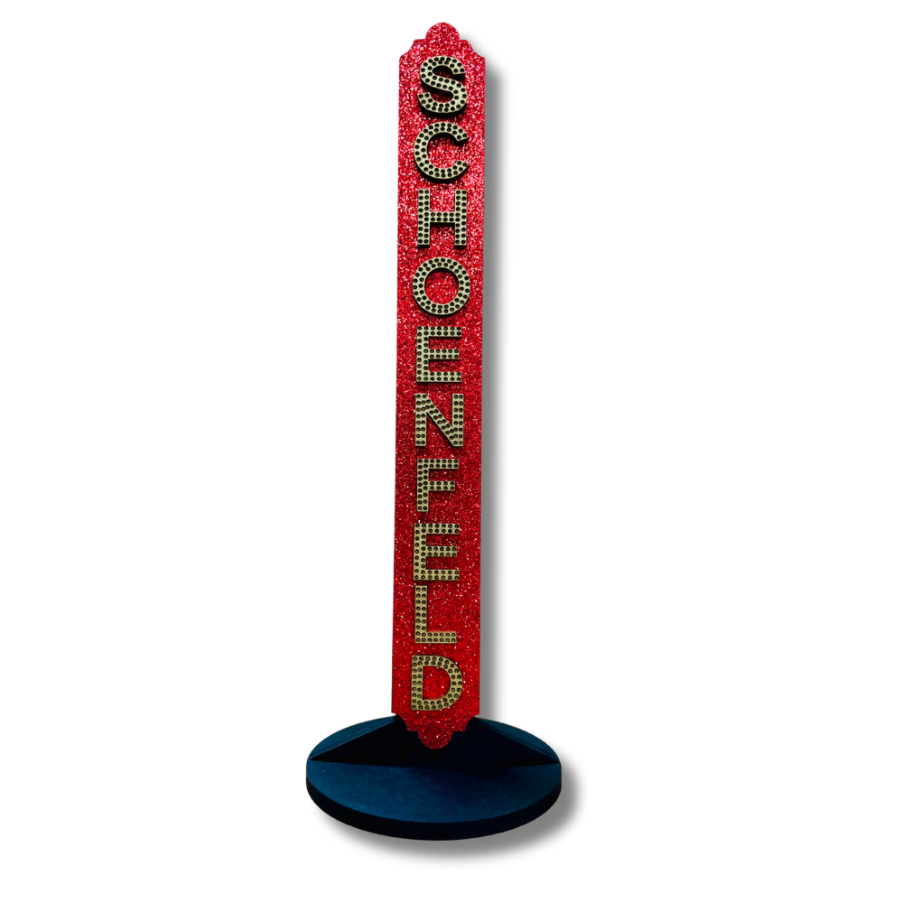 Gerald Schoenfeld Marquee Shelf Art