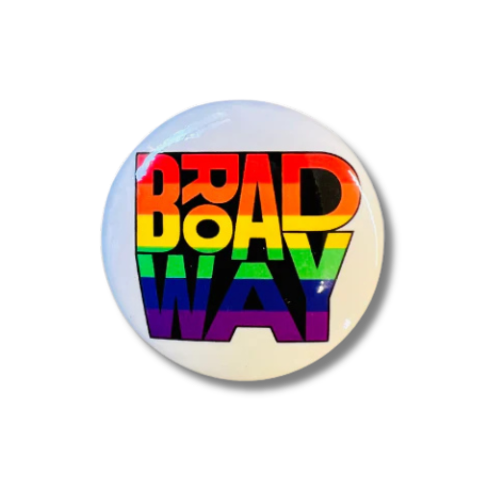 Pride Broadway Button