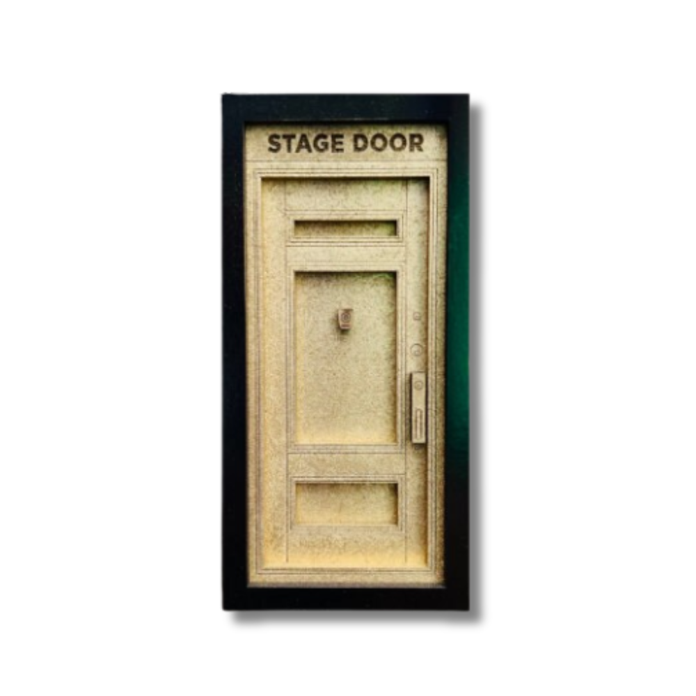 Stage Door Wooden Magnet