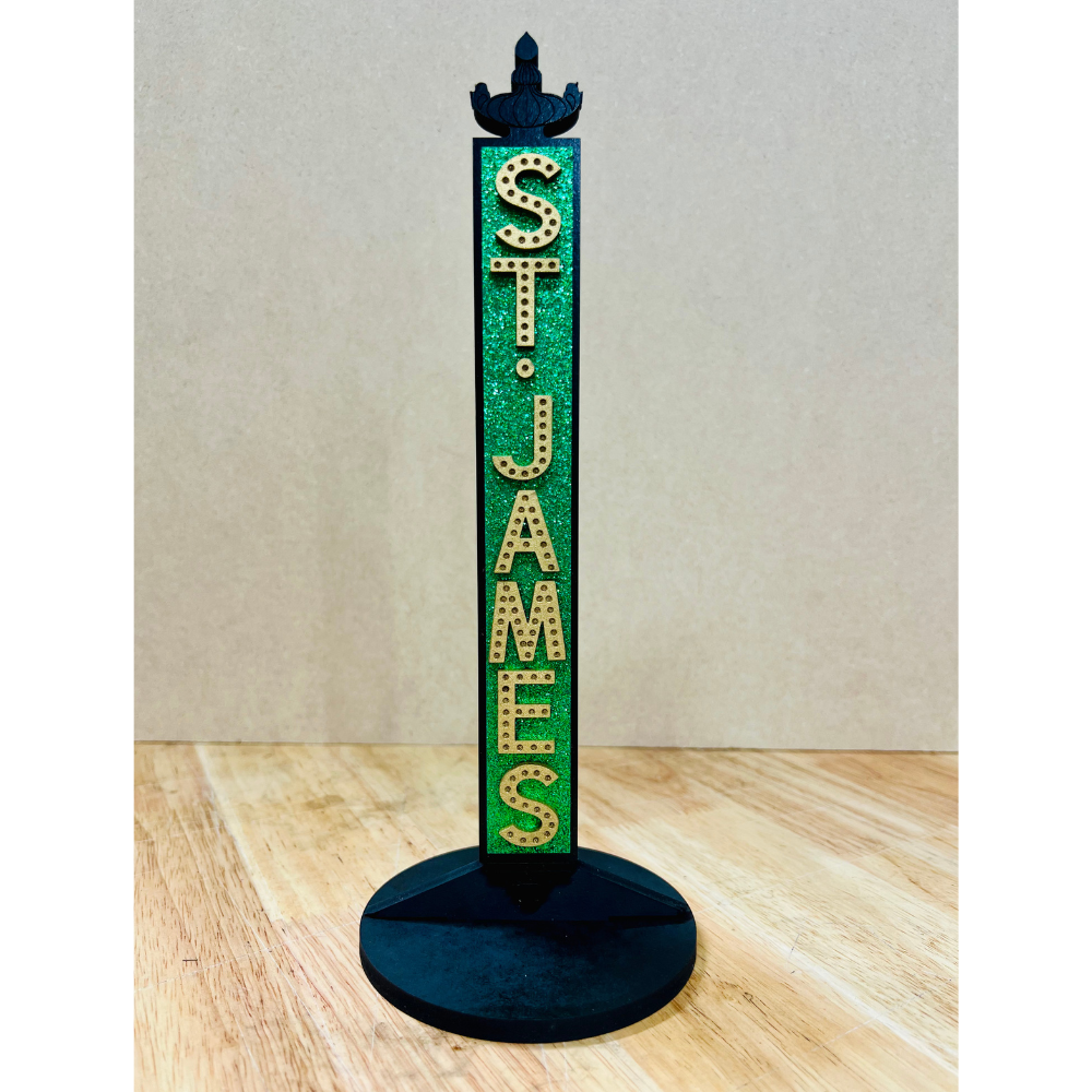 St. James Marquee Shelf Art