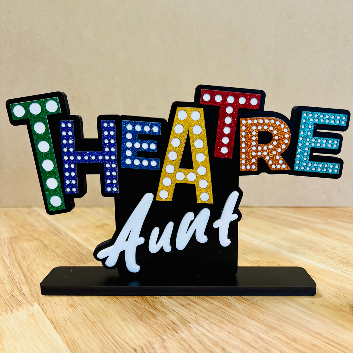 Theatre Aunt Shelf Art