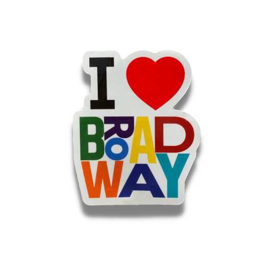 I Heart Broadway Sticker