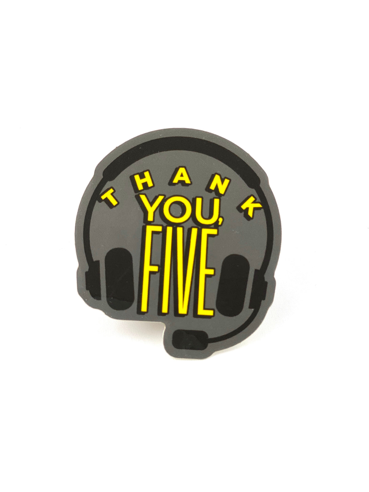 Thank You, Five Sticker