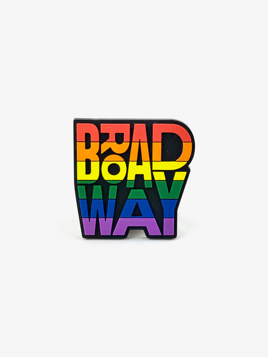 Broadway Pride Rubber Magnet