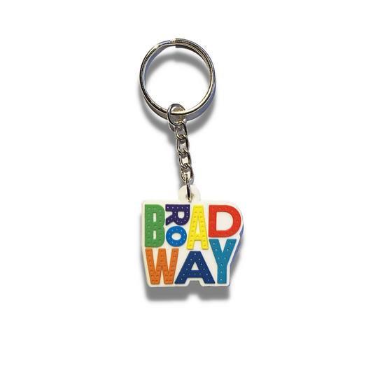 Broadway Sign Keychain