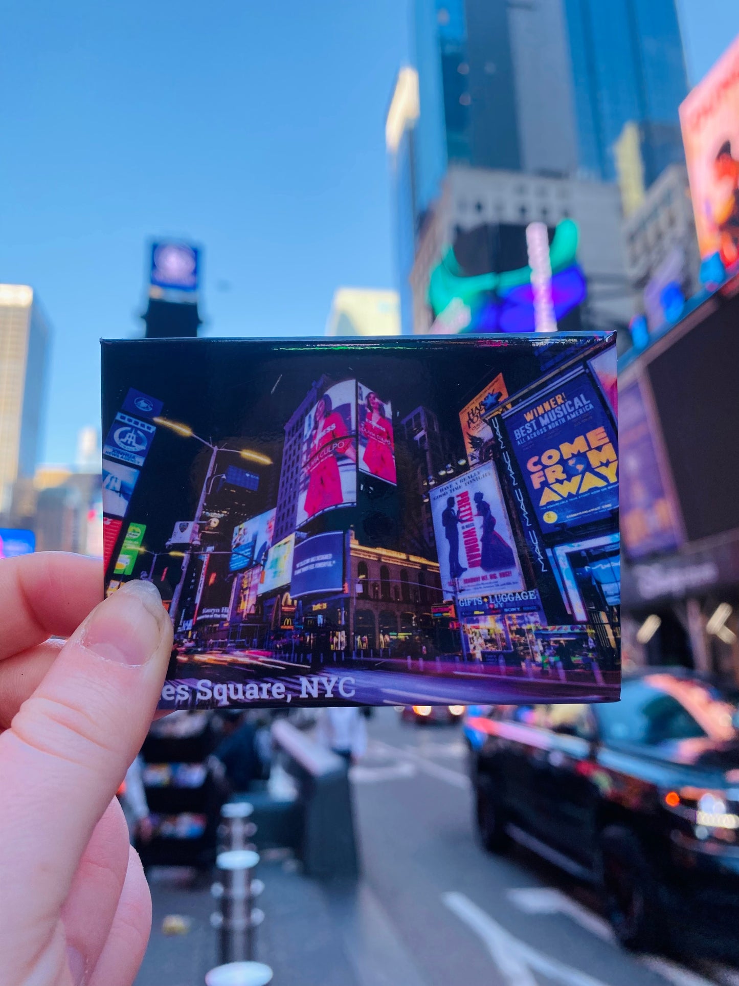 Times Square, NYC Photo Magnet